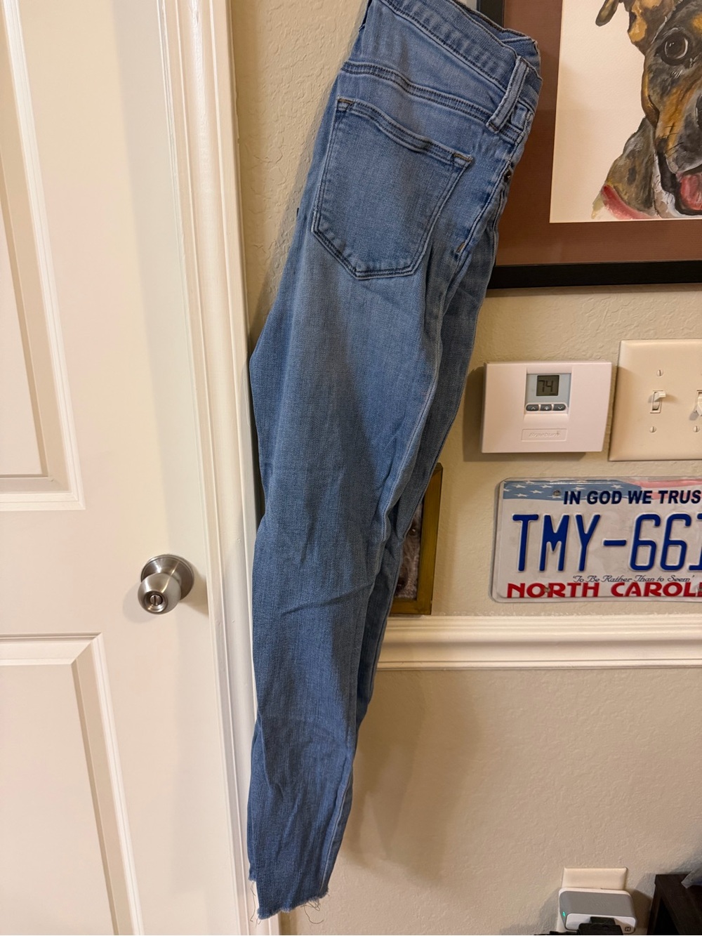 J. Crew Light Blue Skinny Jeans — Stretch Denim